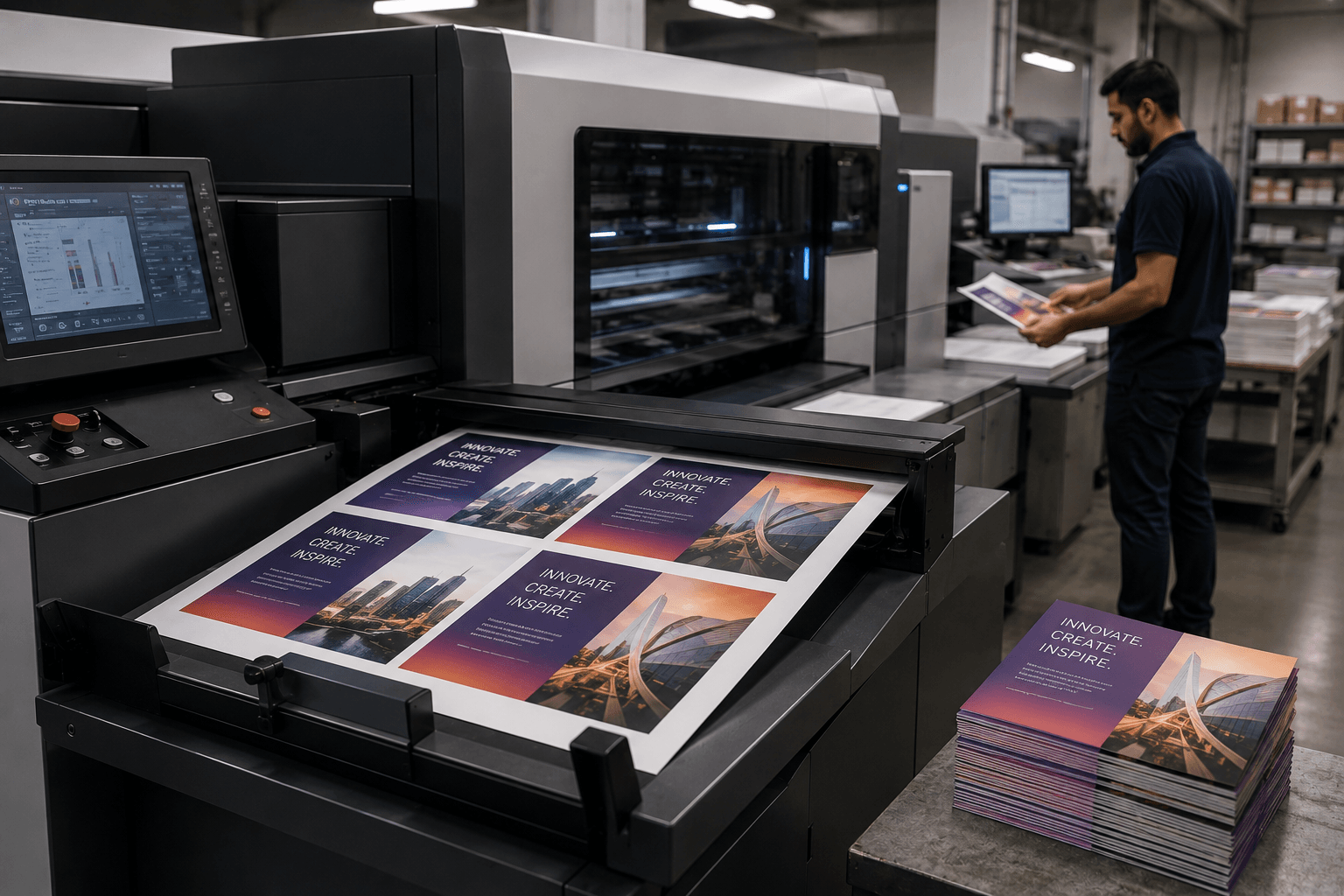 Representative editorial visual for TRICON digital printing services